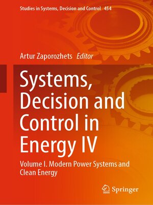 cover image of Systems, Decision and Control in Energy IV